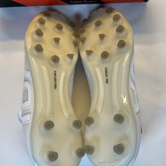 IDA Sports Women Rise Elite FG/AG Soccer Cleats Size 8 White New in Box - Picture 4 of 10